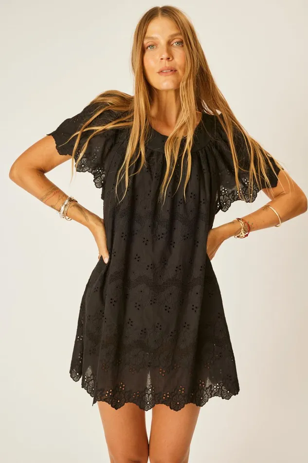 Sienna Mini Dress Geranium Midnight Women Natalie Martin Dresses Sienna Mini Dress Geranium Midnight Women Natalie Martin Dresses