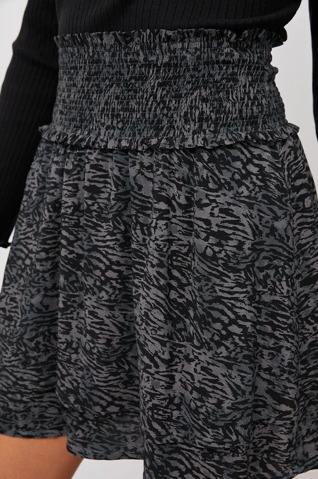 Skirts Women Rails Addison Skirt Charcoal Abstract Animal