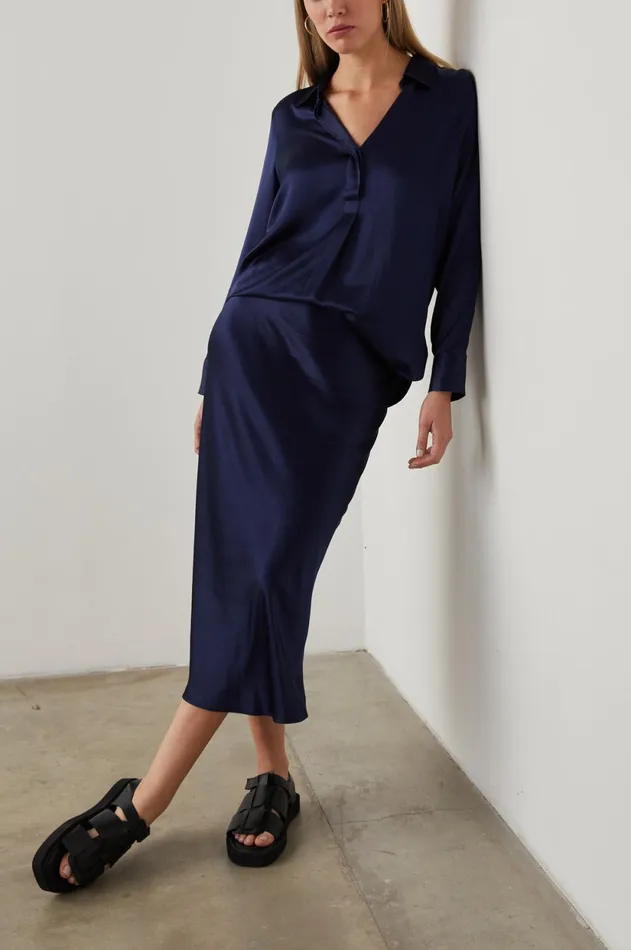 Skirts Women Rails Anya Skirt Navy
