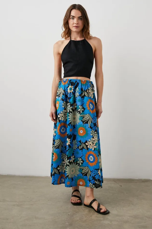 Skirts Women Rails Beech Skirt Azul Wildflower