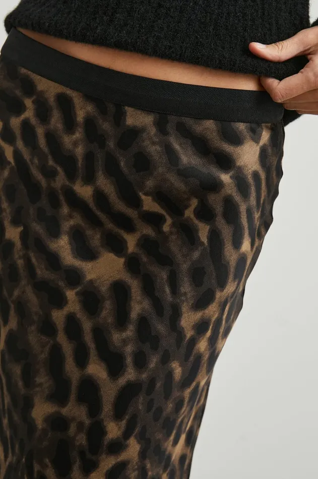 Skirts Women Rails Berlin Skirt Umber Leopard