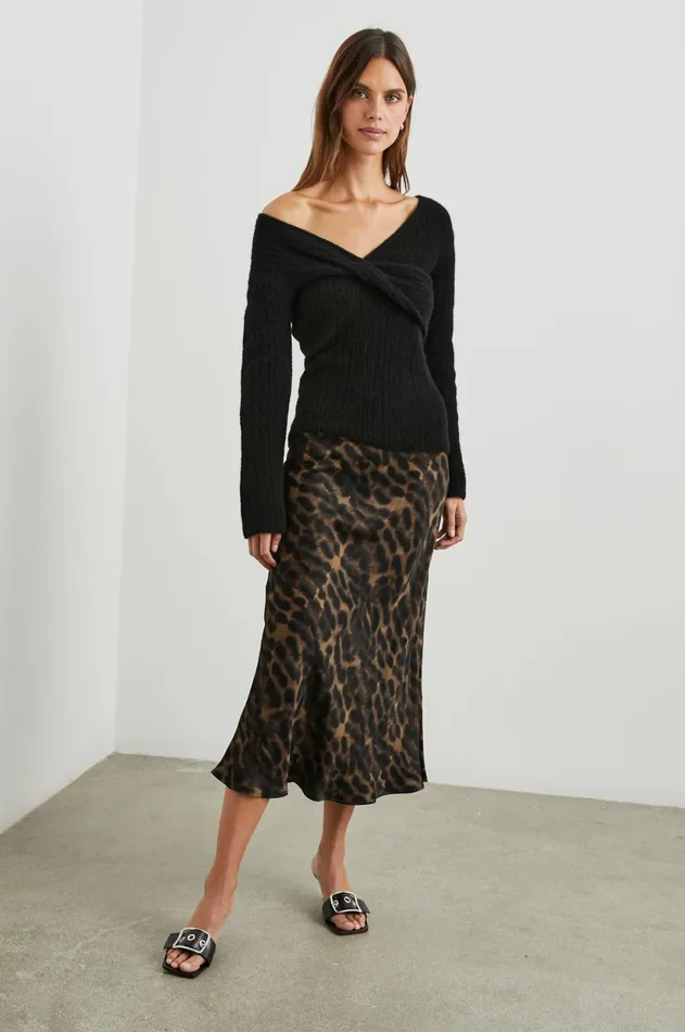 Skirts Women Rails Berlin Skirt Umber Leopard
