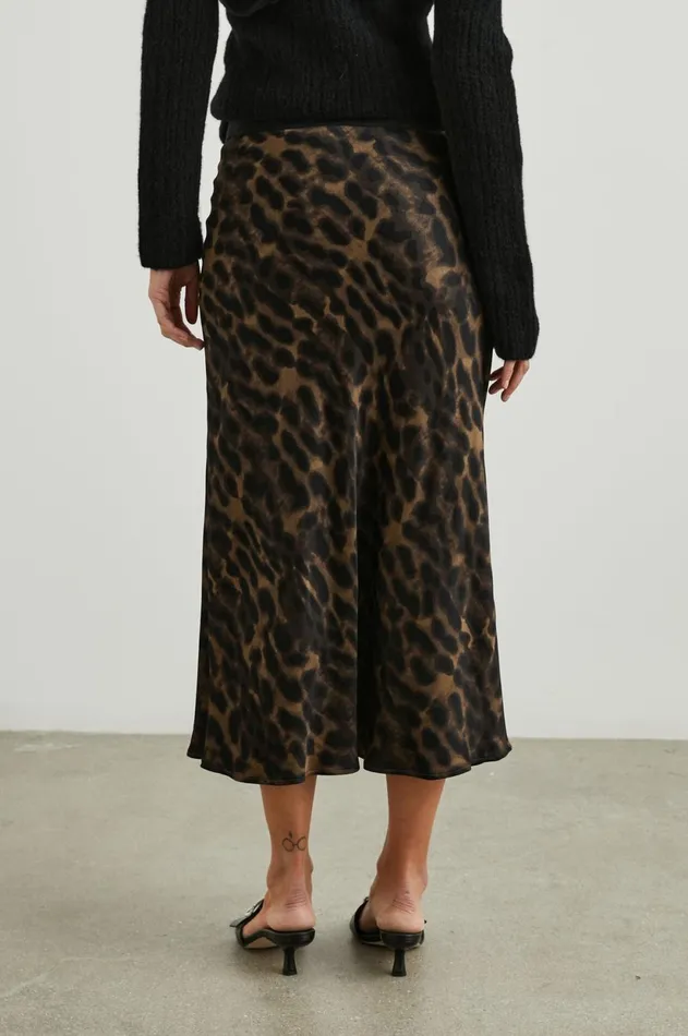 Skirts Women Rails Berlin Skirt Umber Leopard
