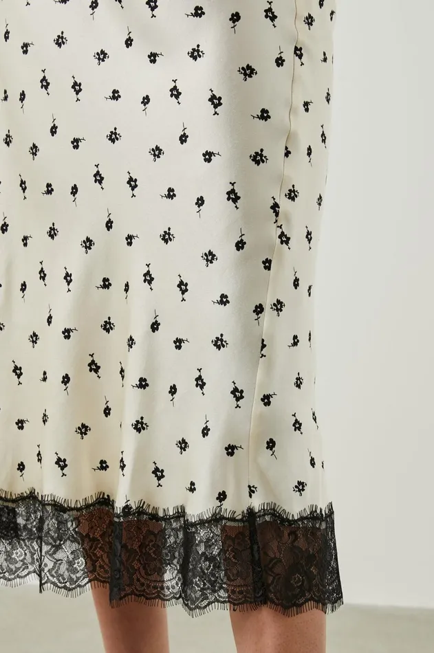 Skirts Women Rails Ebony Skirt Champagne Floral