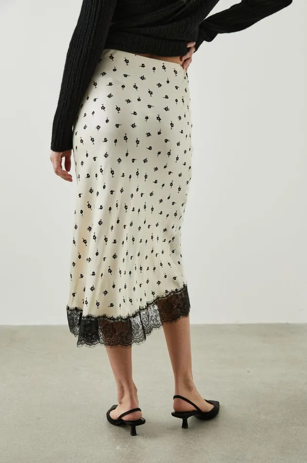 Skirts Women Rails Ebony Skirt Champagne Floral