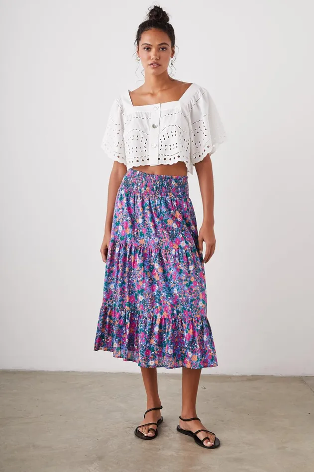 Skirts Women Rails Edina Skirt Leilani Floral