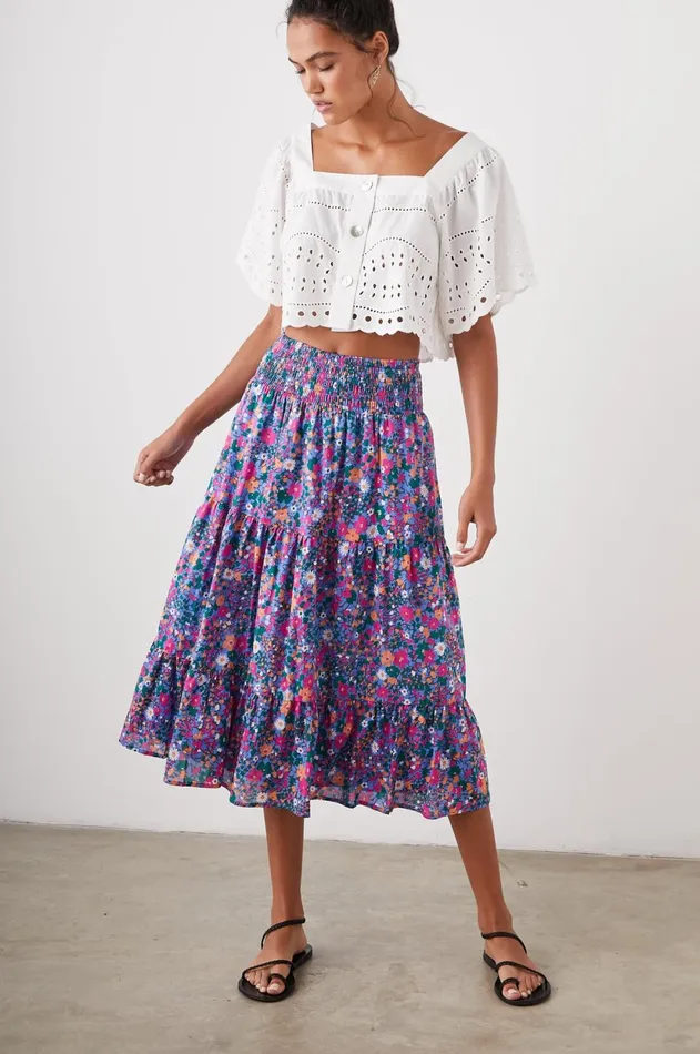 Skirts Women Rails Edina Skirt Leilani Floral