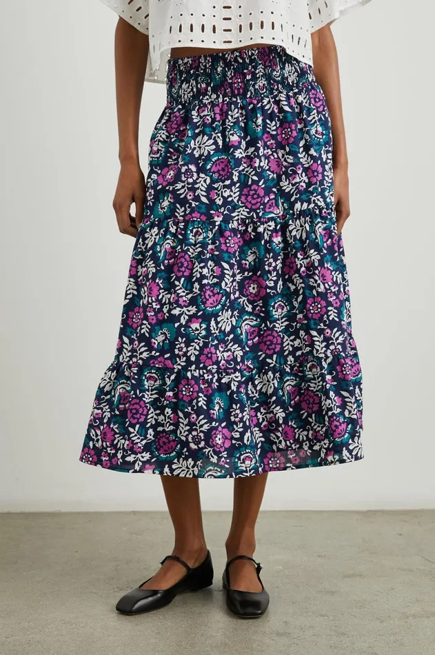 Skirts Women Rails Edina Skirt Woodblock Floral