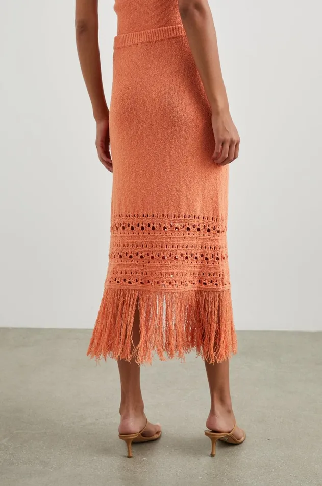 Skirts Women Rails Kaja Skirt Persimmon