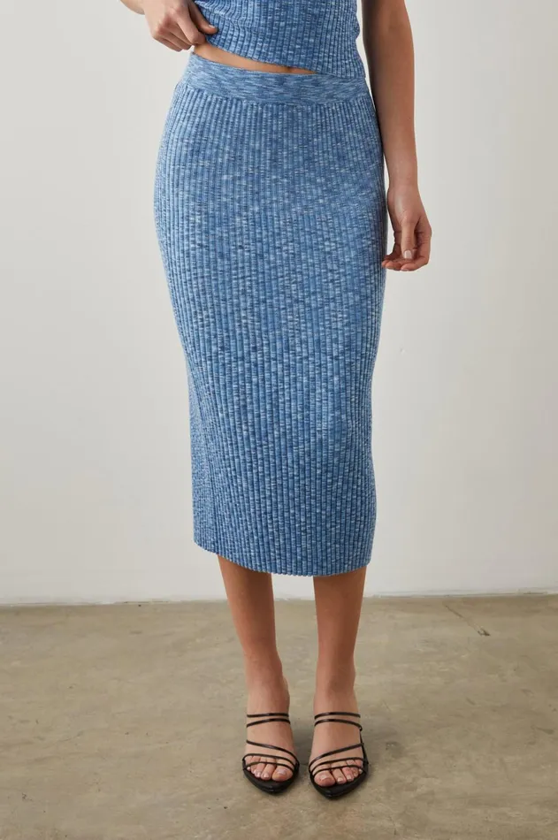Skirts Women Rails Kendall Skirt Blue Multi Space Dye