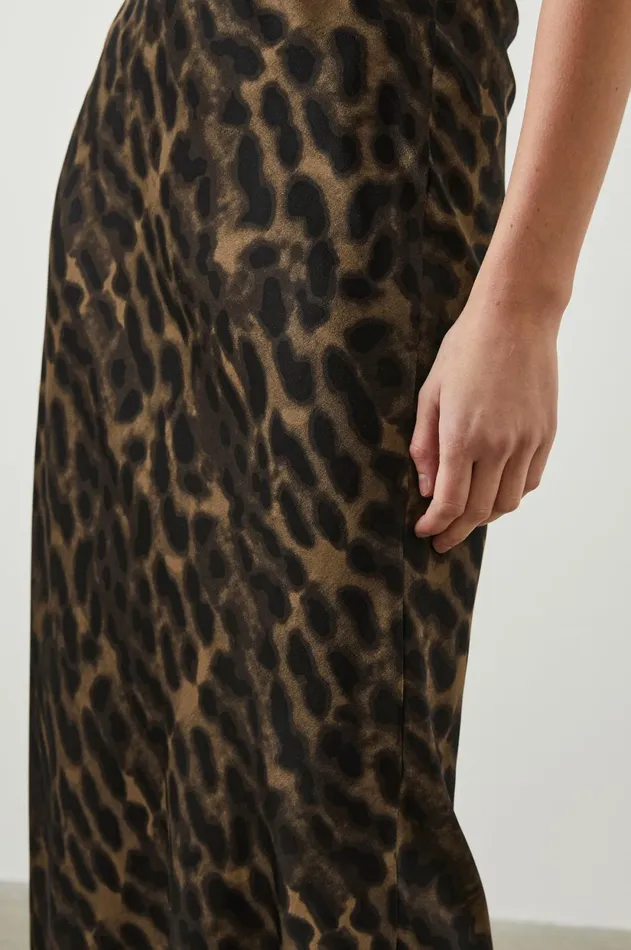 Skirts Women Rails Leia Skirt Umber Leopard