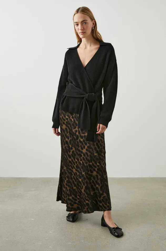 Skirts Women Rails Leia Skirt Umber Leopard