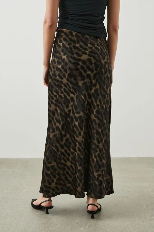 Skirts Women Rails Leia Skirt Umber Leopard