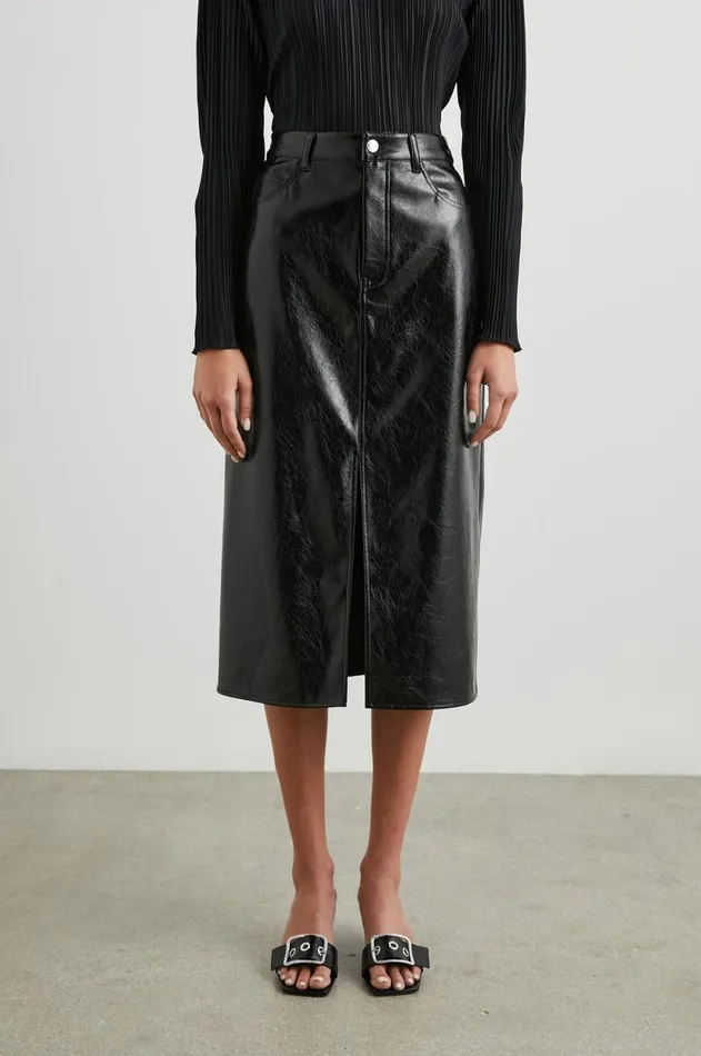 Skirts Women Rails Norma Skirt Black Patent
