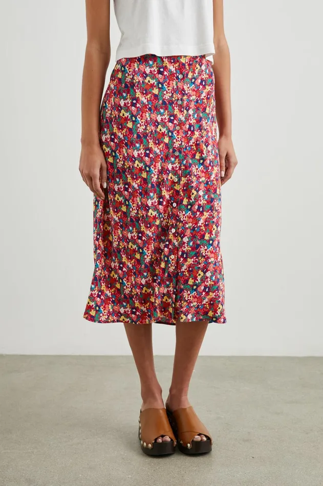 Skirts Women Rails Rosetta Skirt Scarlet Floral