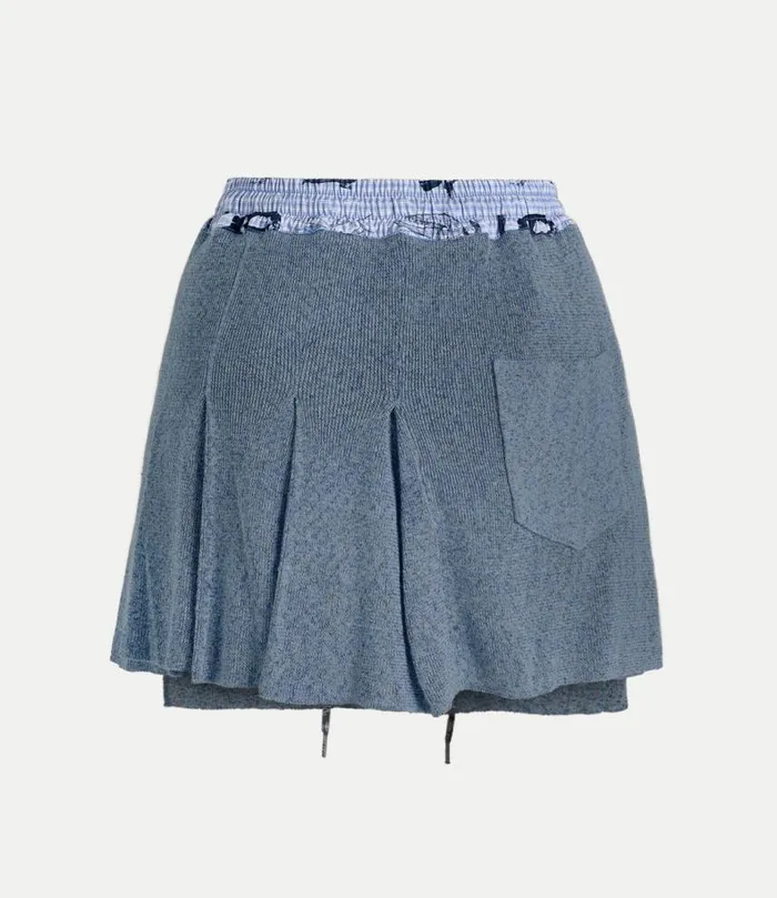 Skirts Women Vivienne Westwood Bea Kilt In BlueTweed