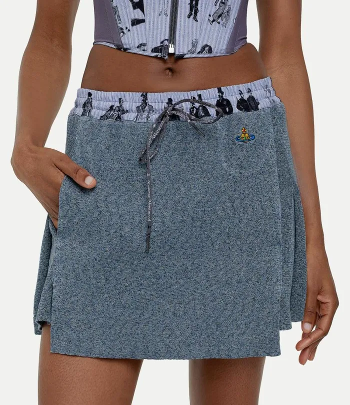 Skirts Women Vivienne Westwood Bea Kilt In BlueTweed