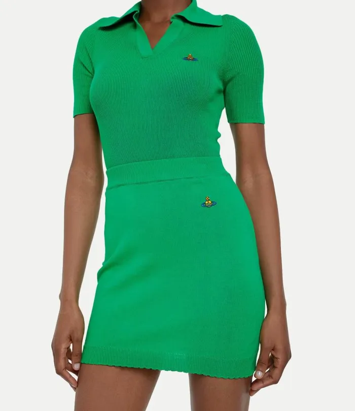 Skirts Women Vivienne Westwood Bea Mini Skirt In Green
