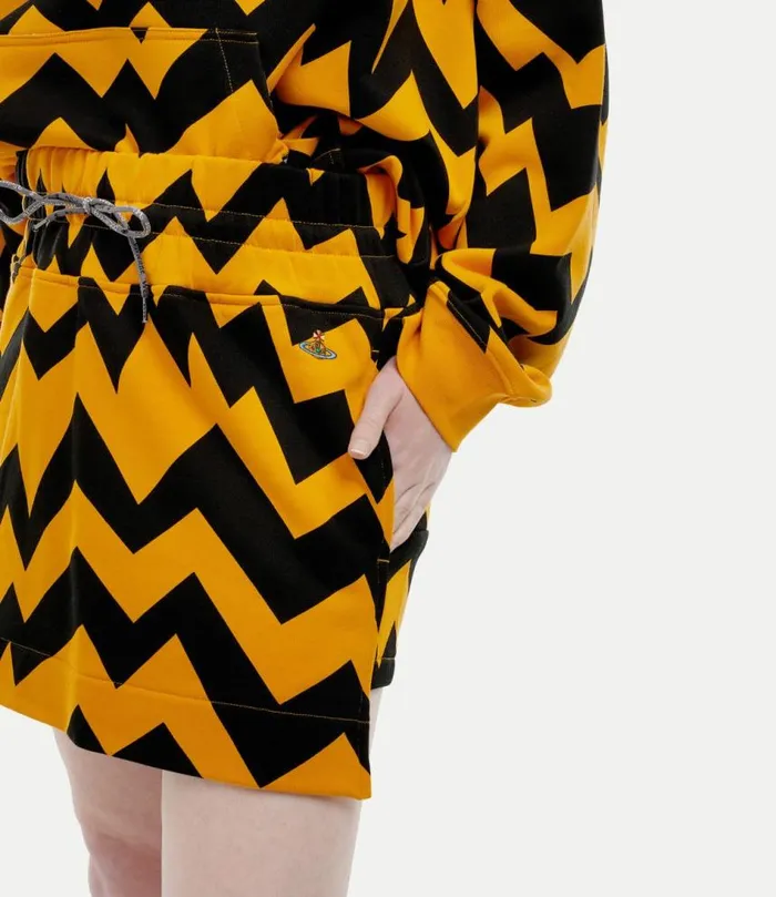 Skirts Women Vivienne Westwood Boxer Mini Skirt In ZigZag