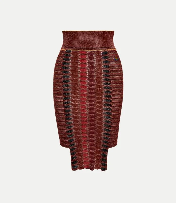 Skirts Women Vivienne Westwood Edith Skirt In MultiRedGold
