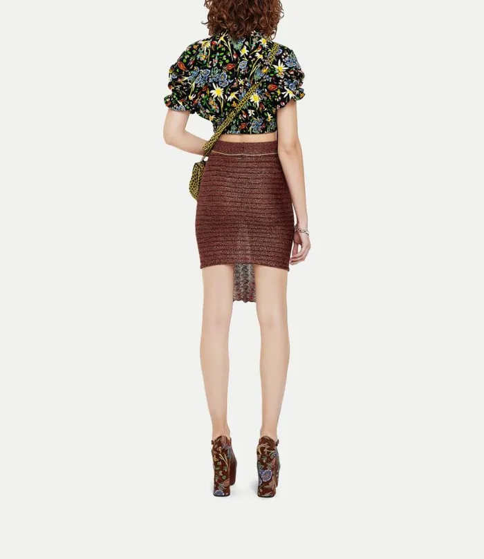 Skirts Women Vivienne Westwood Edith Skirt In MultiRedGold