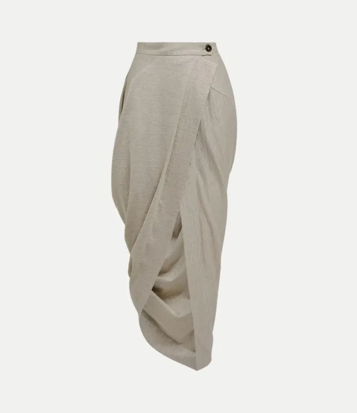 Skirts Women Vivienne Westwood Fleur De Lis Skirt In Sand