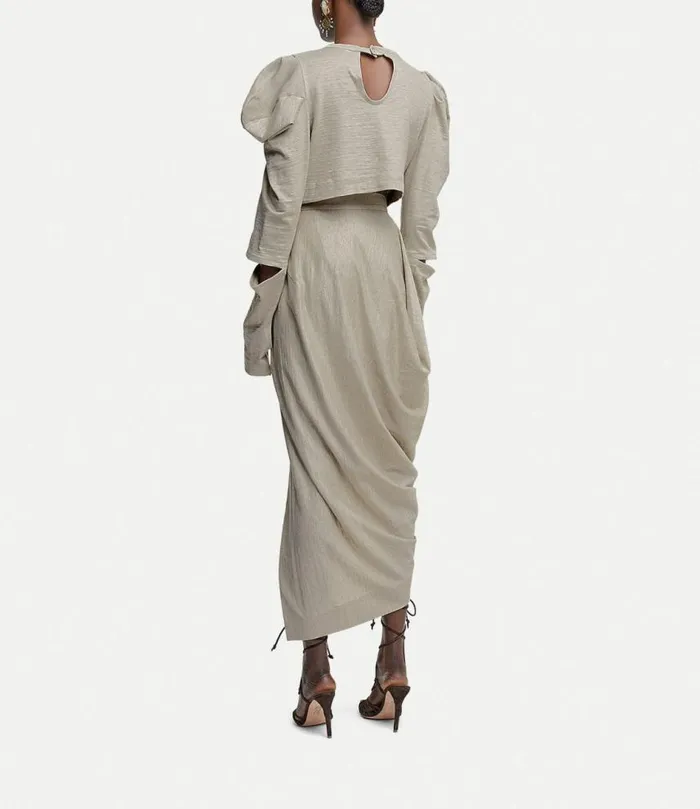 Skirts Women Vivienne Westwood Fleur De Lis Skirt In Sand