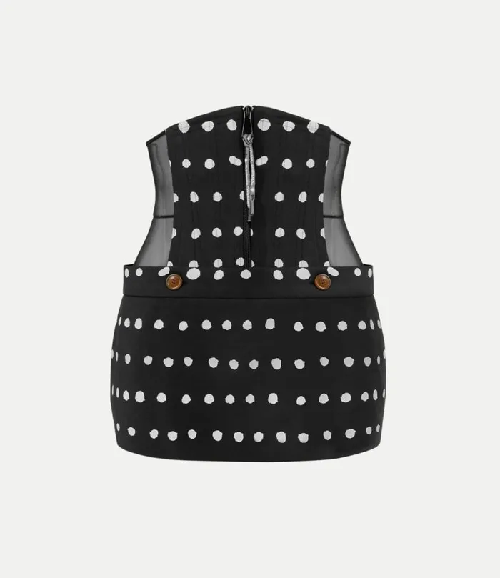 Skirts Women Vivienne Westwood Foam Corset Skirt In Dots