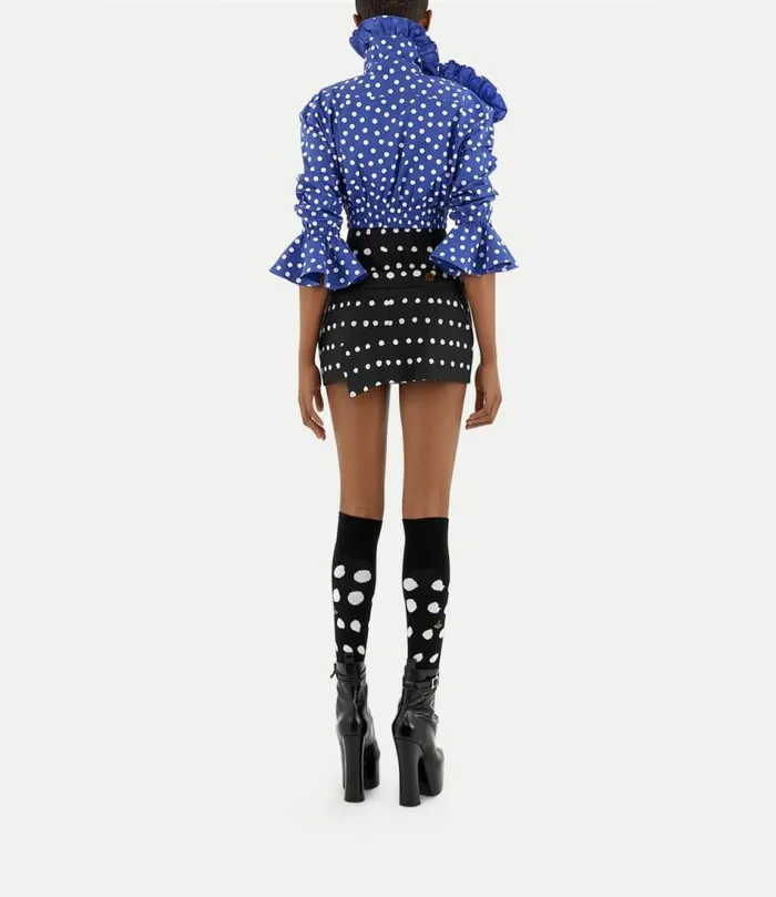 Skirts Women Vivienne Westwood Foam Corset Skirt In Dots