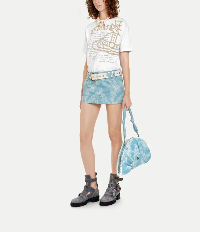Skirts Women Vivienne Westwood Foam Skirt In BlueCoral
