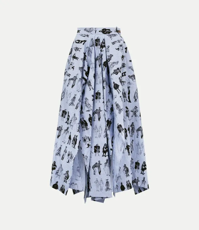 Skirts Women Vivienne Westwood Long Knockout Skirt In EvolutionOfMen
