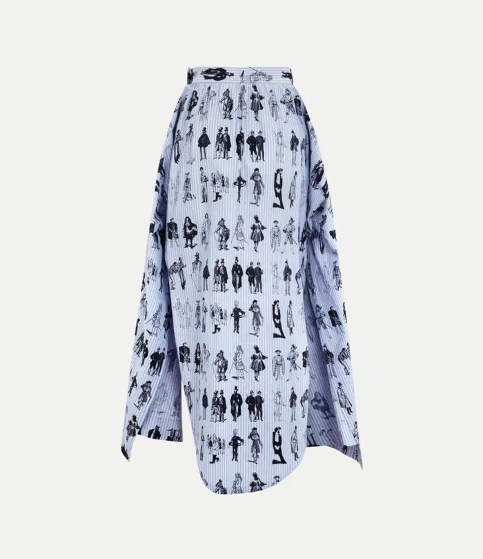 Skirts Women Vivienne Westwood Long Knockout Skirt In EvolutionOfMen