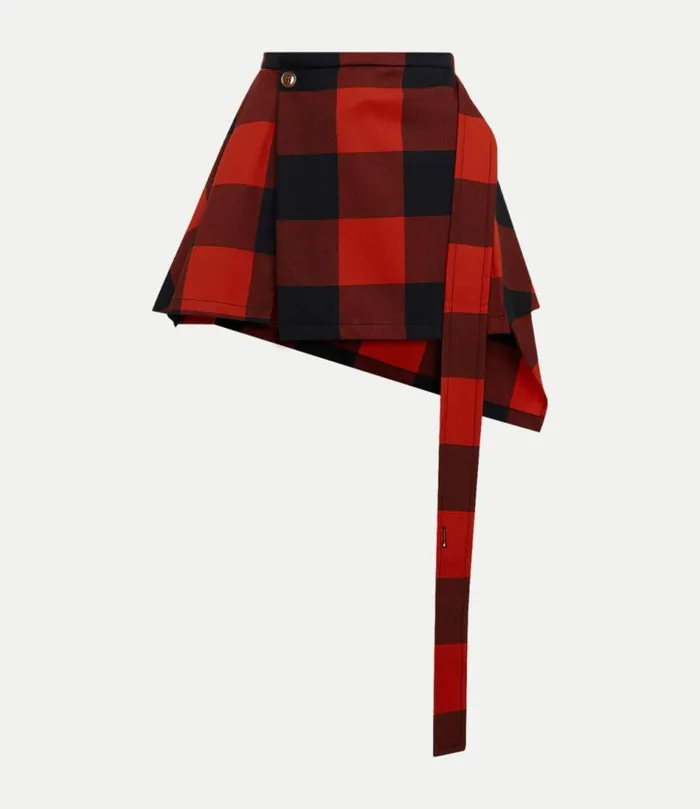 Skirts Women Vivienne Westwood Meghan Kilt In RedBlack