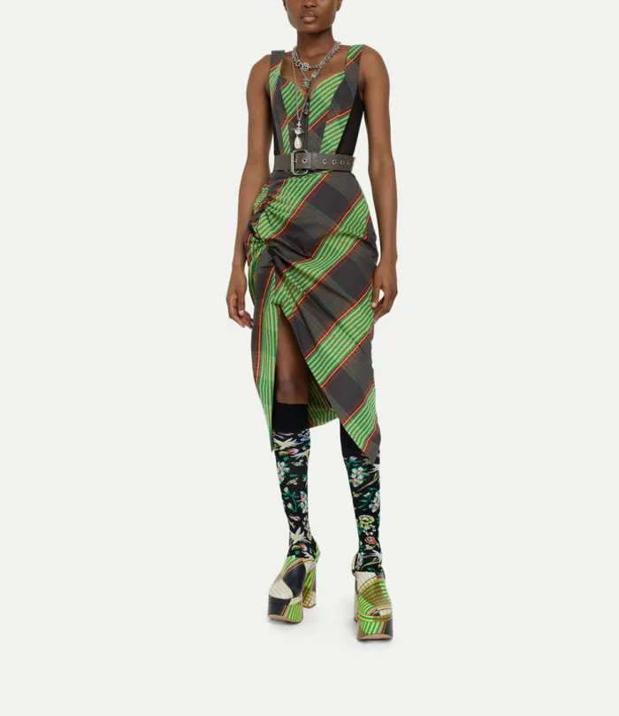 Skirts Women Vivienne Westwood Side Panther Skirt In CombatTartan