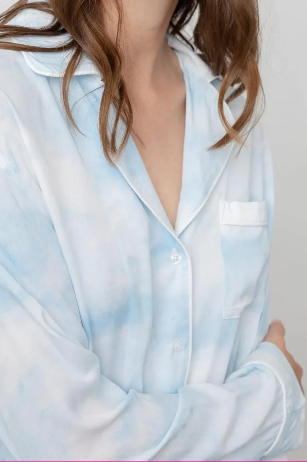 Sleepwear Women Rails Clara Pajama Set Cloudy