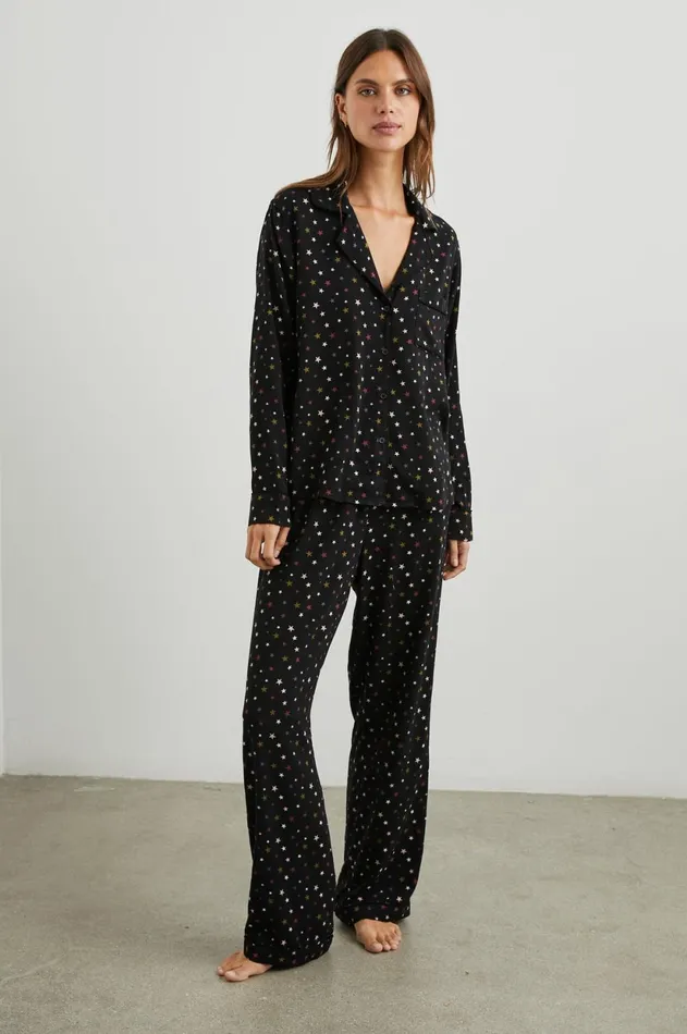 Sleepwear Women Rails Clara Pajama Set Mixed Rainbow Stars
