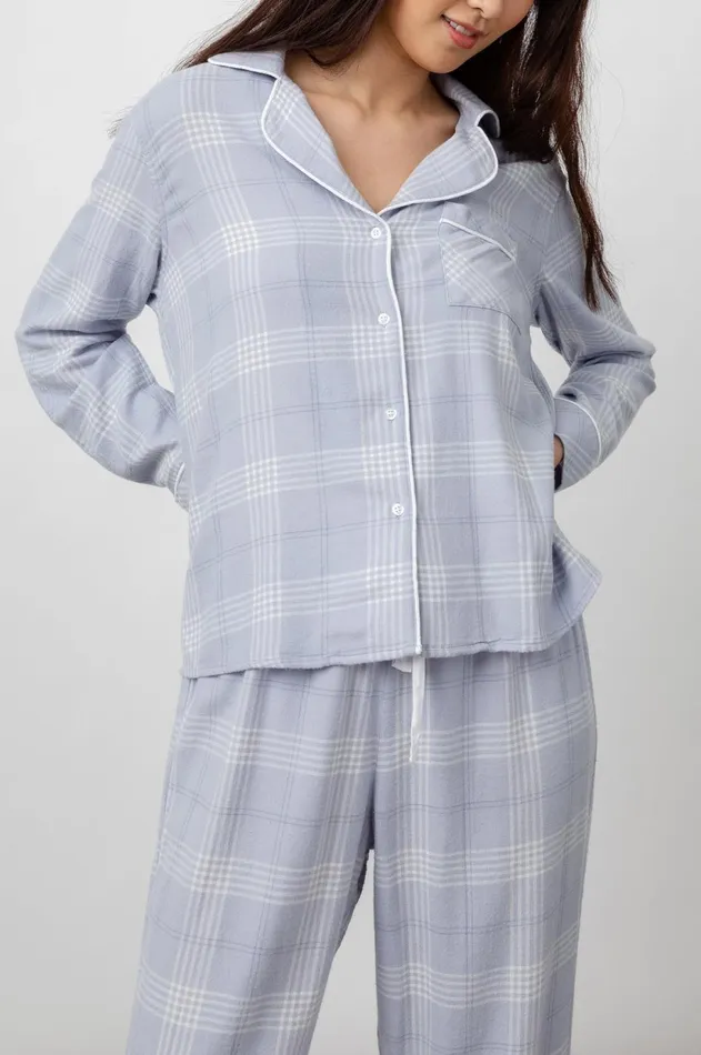 Sleepwear Women Rails Clara Pajama Set Sky Ivory Midnight