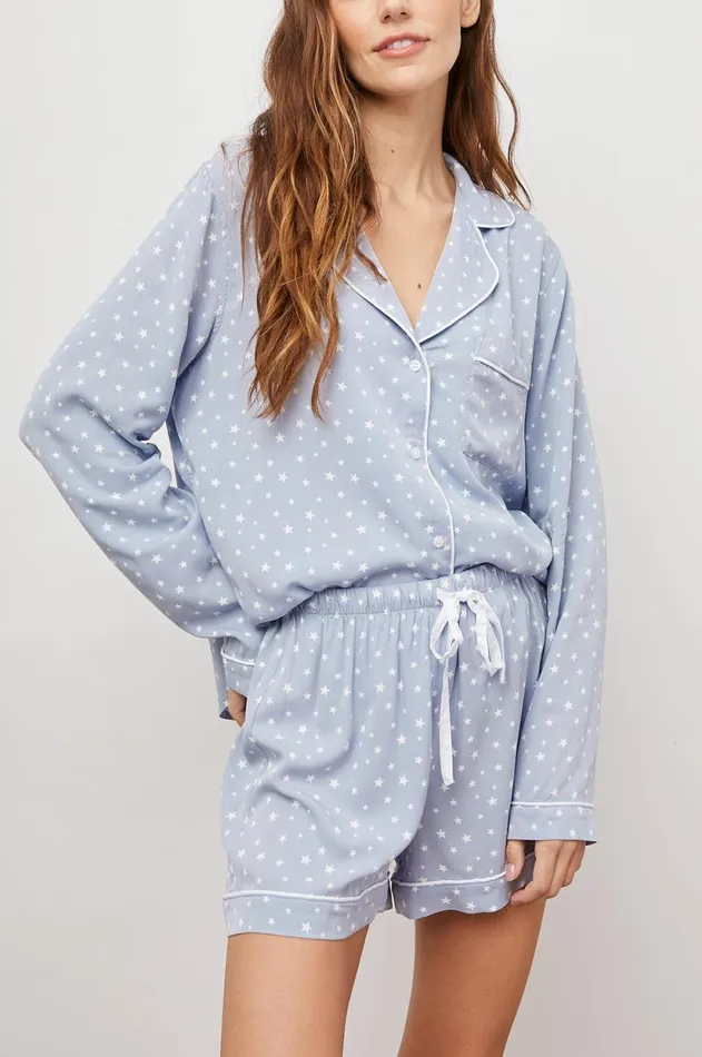 Sleepwear Women Rails Kellen Pajama Set Blue White Stars