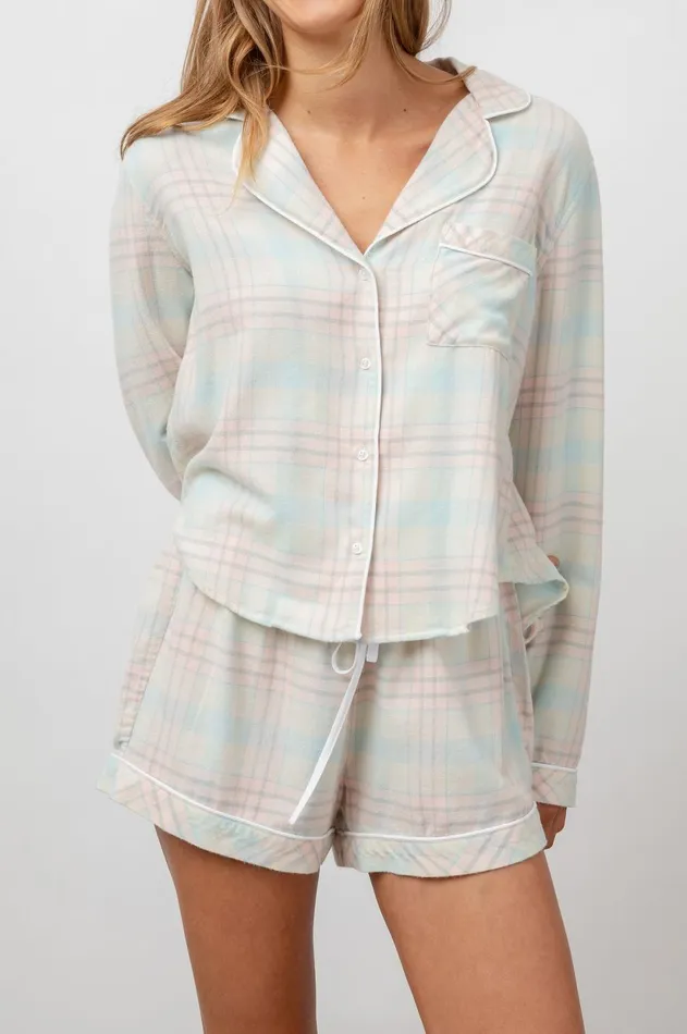 Sleepwear Women Rails Kellen Pajama Set Candy Peach