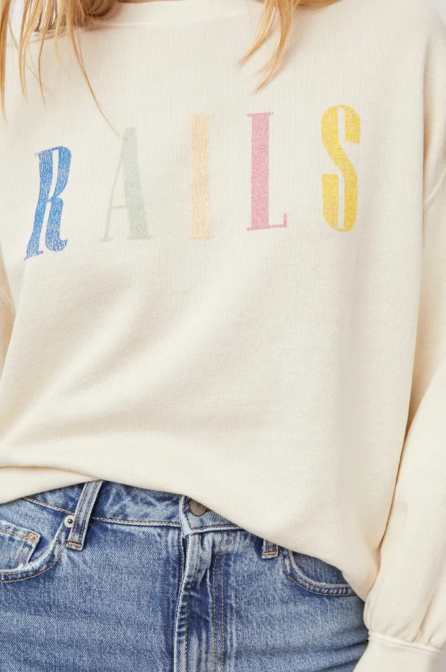 Sleepwear Women Rails Rails Signature Sweatshirt Ivory