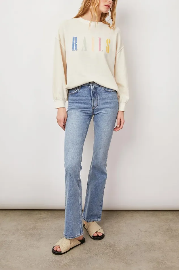 Sleepwear Women Rails Rails Signature Sweatshirt Ivory