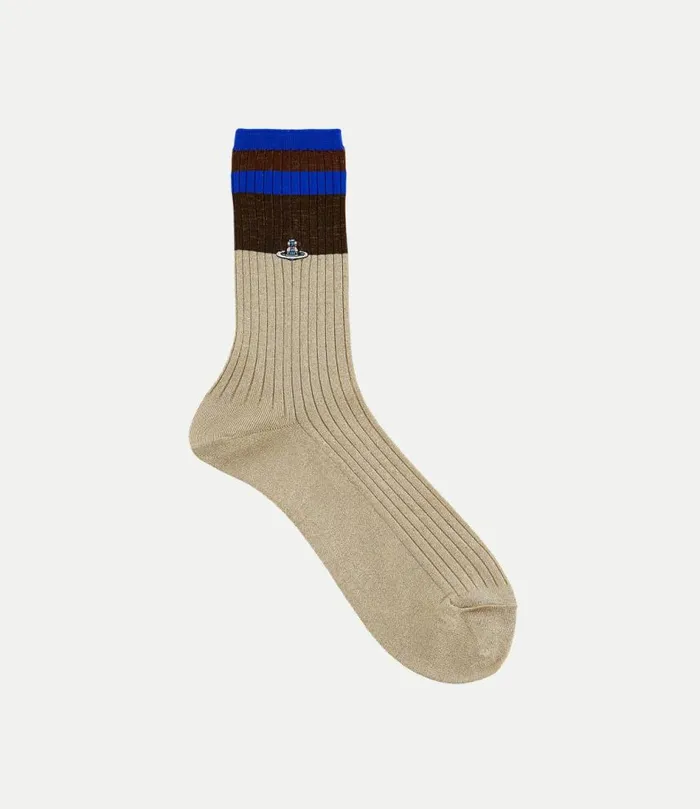 Socks And Tights WomenMen Vivienne Westwood Menso Socks In GreyBeige