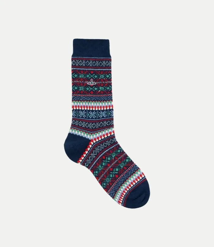 Socks And Tights WomenMen Vivienne Westwood Menso Socks In Navy