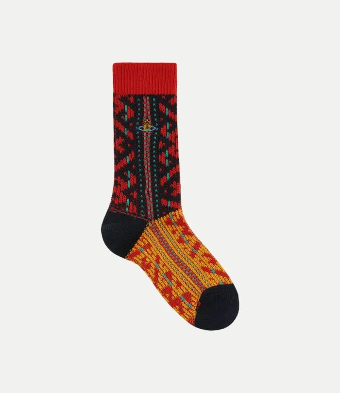 Socks And Tights Women Vivienne Westwood Ladies Socks In Red