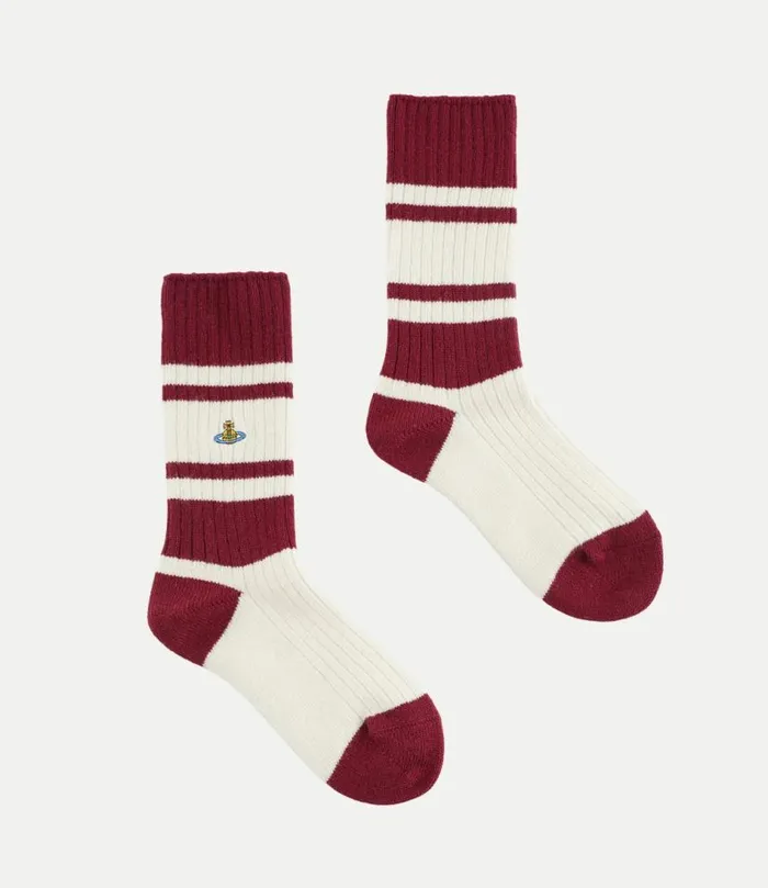 Socks And Tights Women Vivienne Westwood Ladies Socks In White