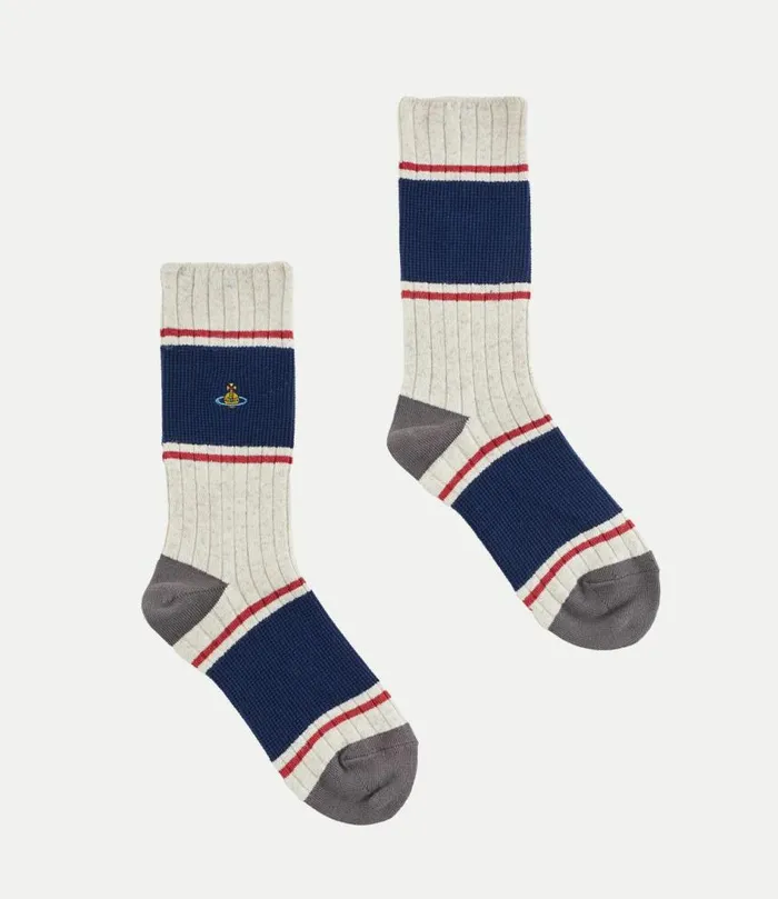 Socks And Tights Women Vivienne Westwood Ladies Socks In White
