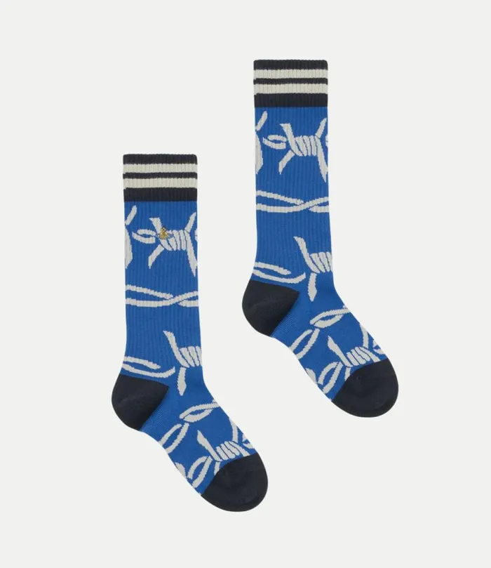 Socks And Tights Women Vivienne Westwood Stocking In Blue