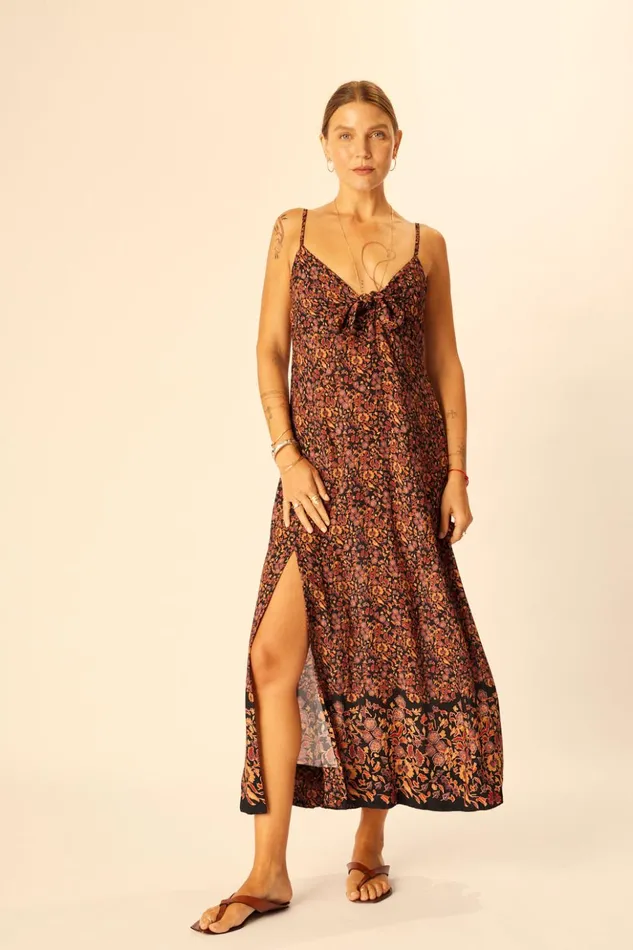 Sophie Dress Petite Fleur Noire Women Natalie Martin Dresses