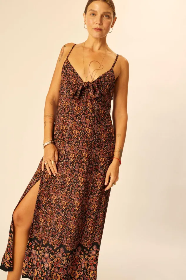 Sophie Dress Petite Fleur Noire Women Natalie Martin Dresses