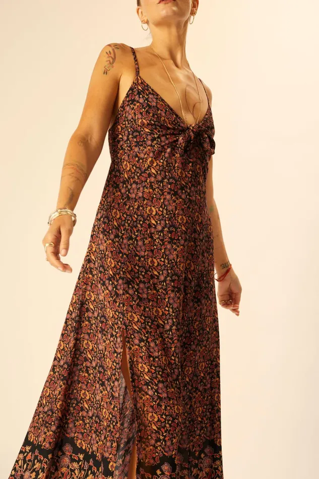 Sophie Dress Petite Fleur Noire Women Natalie Martin Dresses